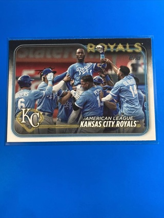 2024 Topps Series 2 Kansas City Royals Team Card #514