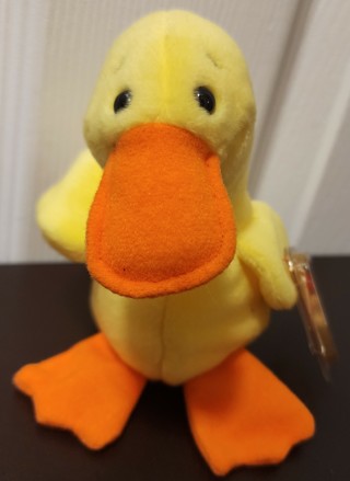 NEW - TY Beanie Baby - "Quackers"