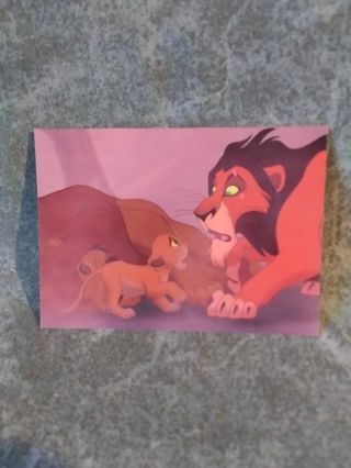 The Lion King Trading Card # 33