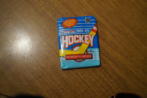 Unopened Hockey Card Pack