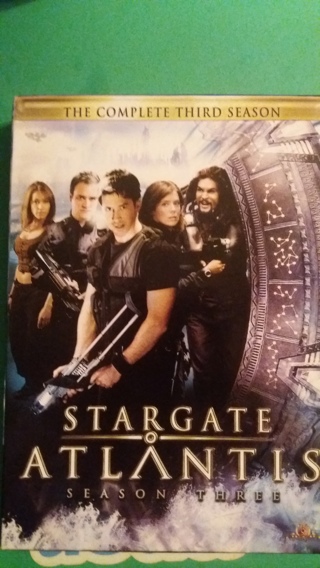 dvd stargate atlantis season 3 free shipping
