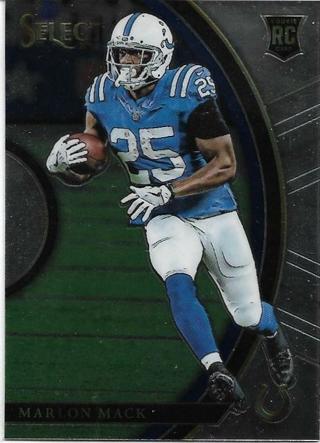 2017 SELECT MARLON MACK CONCOURSE ROOKIE CARD