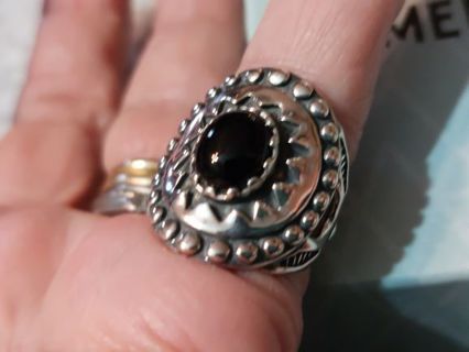 Sterling silver ring by Carolyn Pollack size 6, retails $95