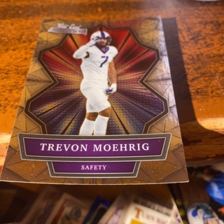 2021 wild card allumination trevon moehrig football card 