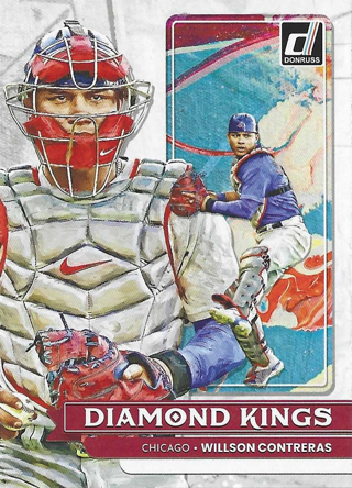 2022 Donruss Willson Contreras (Diamond Kings) #24