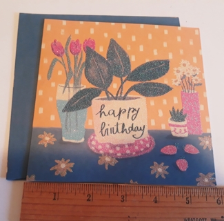 Happy Birthday Card (with Envelope)