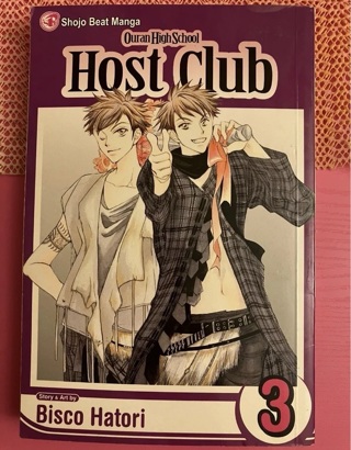 Anime: Ooran High School Host Club Manga book 3