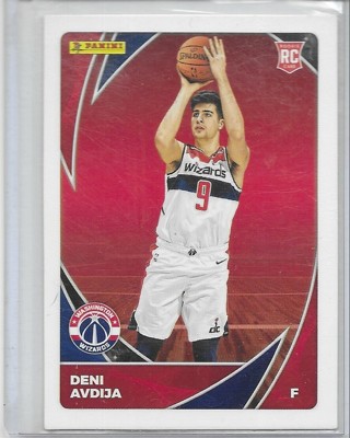 Deni Avdija 2020-21 Panini Sticker Card #89 Rookie Card