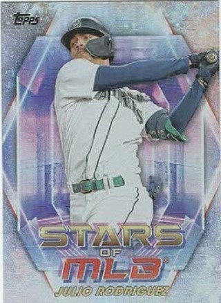 2023 Topps Stars of MLB Insert Julio Rodriguez Seattle Mariners #SMLB-16!