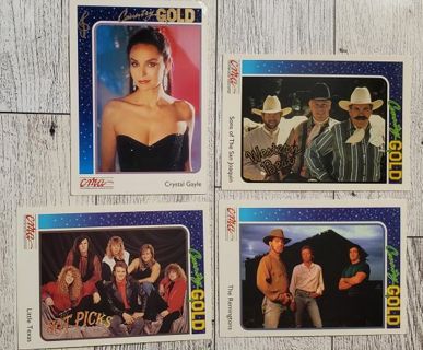 4 Country Gold 1992 Cards