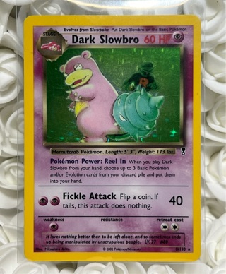 Pokémon TCG Dark Slowbro 8/110 Holo 