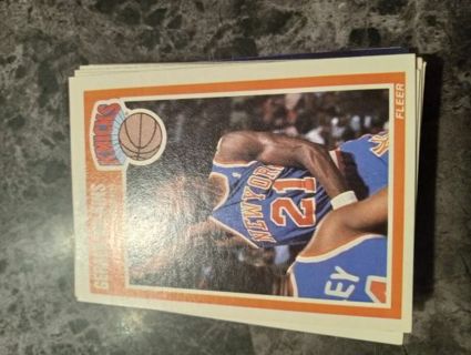 Gerald Wilkins 1989-90 Fleer New York Knicks