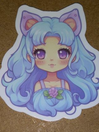 Adorable one nice vinyl sticker no refunds regular mail only Very nice quality!