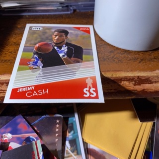 2016 sage hit Jeremy cash football card 