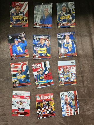 Dale Earnhardt 12 card lot