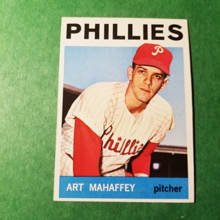 1964 - TOPPS BASEBALL CARD NO. 104 - ART MAHAFFEY - PHILLIES