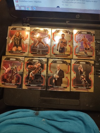 8 - 2022 PRIZM WWE WRESTLING CARDS lot 3