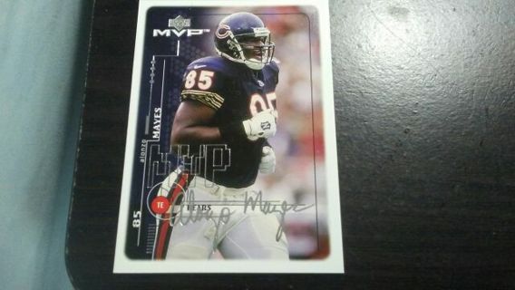 1999 UPPER DECK MVP ALONZO MAYES CHICAGO BEARS FOOTBALL CARD# 38