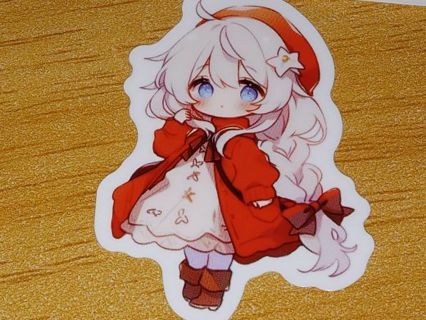 Anime new one nice vinyl laptop sticker no refunds regular mail very nice quality