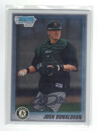 2010 Bowman Chrome Josh Donaldson RC Prospect #BCP113 - Oakland A's NY Yankees