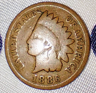PENNY INDIAN HEAD 1886 137 YEARS OLD AND STILL BEAUTIFUL JUST TAKE A LOOK AND NAME YOUR PRICE WOW!