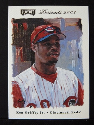 2003 Playoff Portraits #30 Ken Griffey Jr. (Cincinnati Reds)