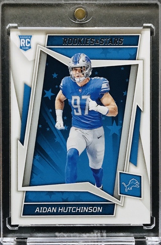 Aidan Hutchinson RC - 2022 Rookies and Stars #120 - Detroit Lions [AA086]