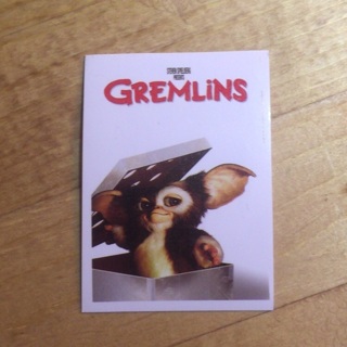 Gremlins Gizmo Decal Vinyl Sticker | Size: 2" x 3" 