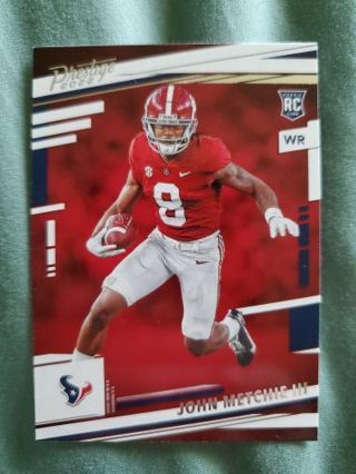 2022 Panini Prestige Rookie John Metchie III