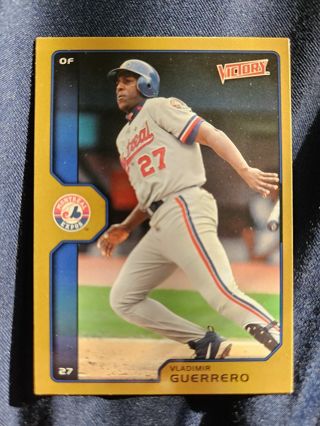 2002 Upper Deck Victory Gold Vladimir Guerrero