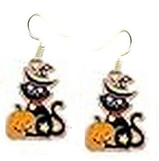 GP ENAMEL HALLOWEEN EARRINGS 10H (PLEASE READ DESCRIPTION