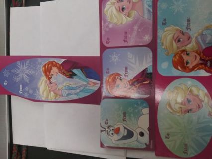 Frozen Gift Tags