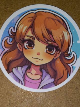 Girl Cute new 1⃣ vinyl lap top sticker no refunds regular mail very nice quality