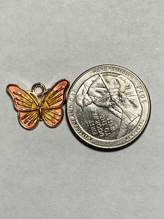 BUTTERFLY CHARM~#53~1 CHARM ONLY~FREE SHIPPING!