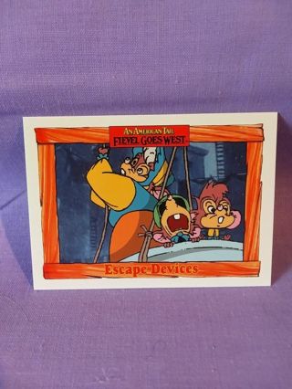 An American Tail Trading Card #26