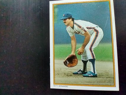 Keith Hernandez 1987 Topps All Star Insert #26 Mets