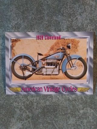 American Vintage Cycles Trading Card # 62