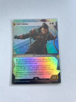 MTG Shay Cormac Showcase Foil U 0153 Universes Beyond: Assassin's Creed Magic