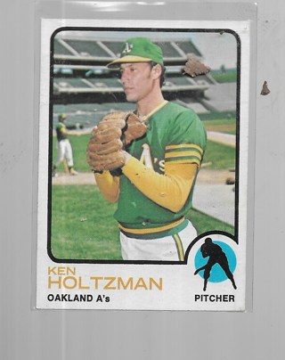 1973 TOPPS KEN HOLTZMAN #60