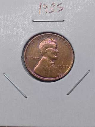 1935 Lincoln Wheat Penny! 10