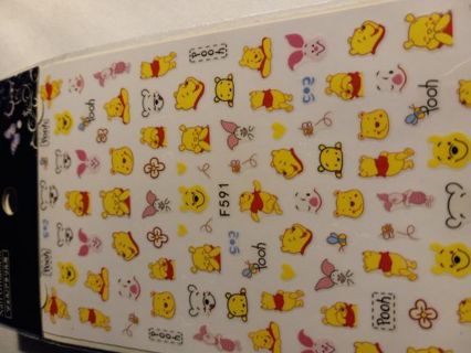 WinnieThe Pooh nail stickers