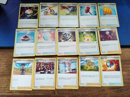 Pokemon Sword and Shield Trainers - 29 cards