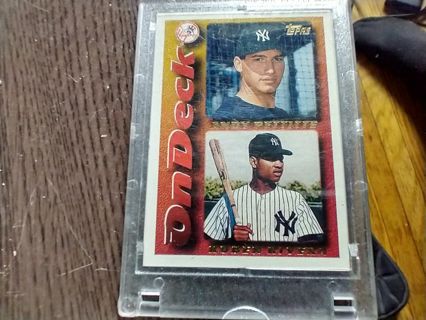 Andy Pettitte Rookie Card Yankees