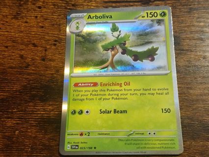 Pokemon Arboliva holo rare 023/198