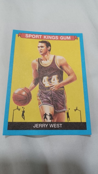 Sport Kings Gum Jerry West Blue border