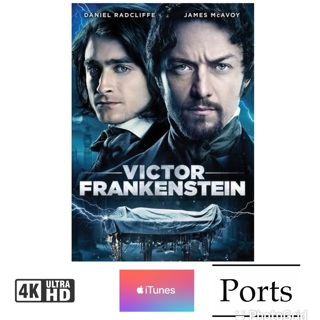 VICTOR FRANKENSTEIN 4K ITUNES CODE ONLY (PORTS)