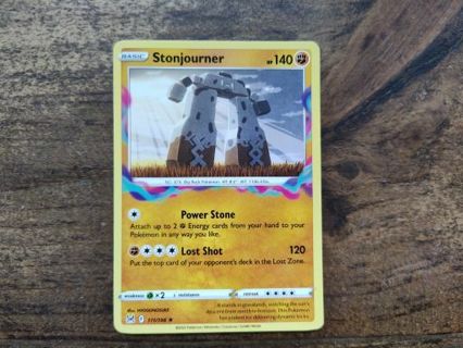 Pokemon Lost Origin non holo rare Stonjourner