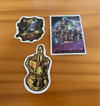 Super hero stickers 