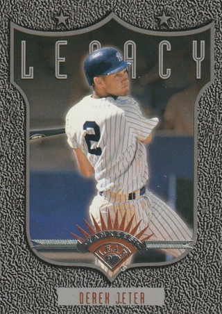 1997 Leaf DEREK JETER Legacy Card #358 New York Yankees