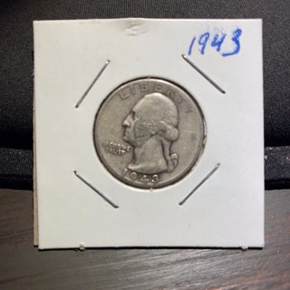 1943 WASHINGTON QUARTER 